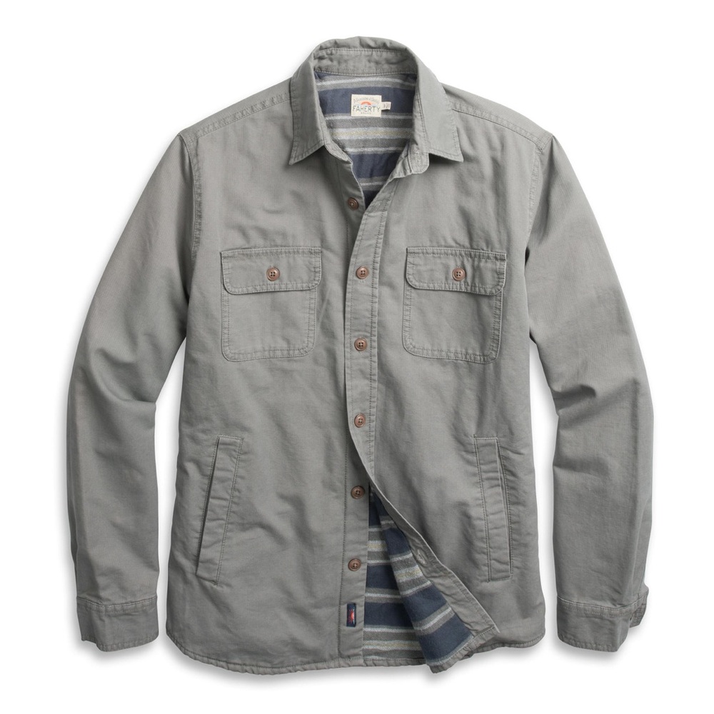 Faherty Blanket Lined CPO Jacket Size S